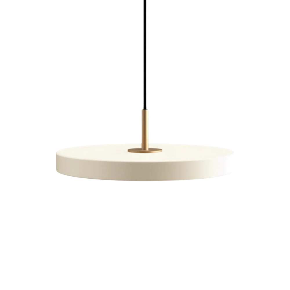 Asteria Mini - Pearl White 31 x 10,5 cm, 2.7m cordset Pendel
