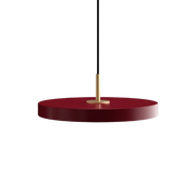 Asteria Mini - Ruby red 31 x 10,5 cm, 2.7m cordset Pendel