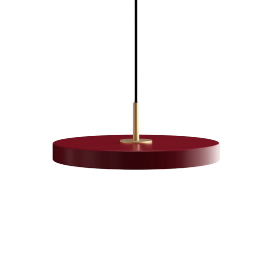Asteria Mini - Ruby red 31 x 10,5 cm, 2.7m cordset Pendel