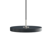 Asteria Mini Anthracite - Steel Top 31 x 10,5 cm, 2.7m cordset Pendel