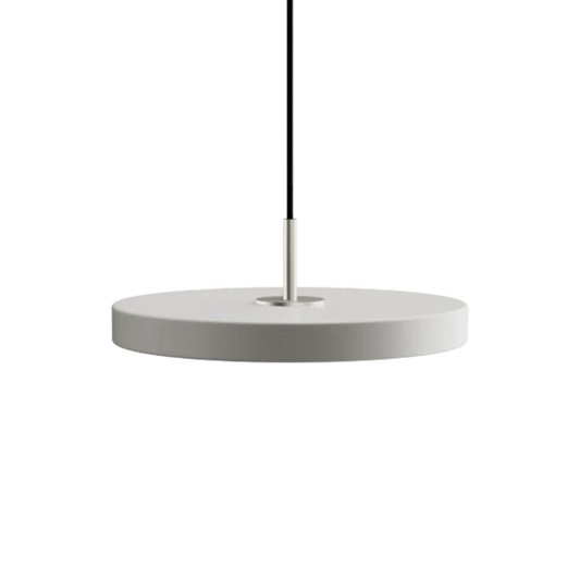 Asteria Mini Nuance Mist - Steel Top 31 x 10,5 cm, 2.7m cordset Pendel