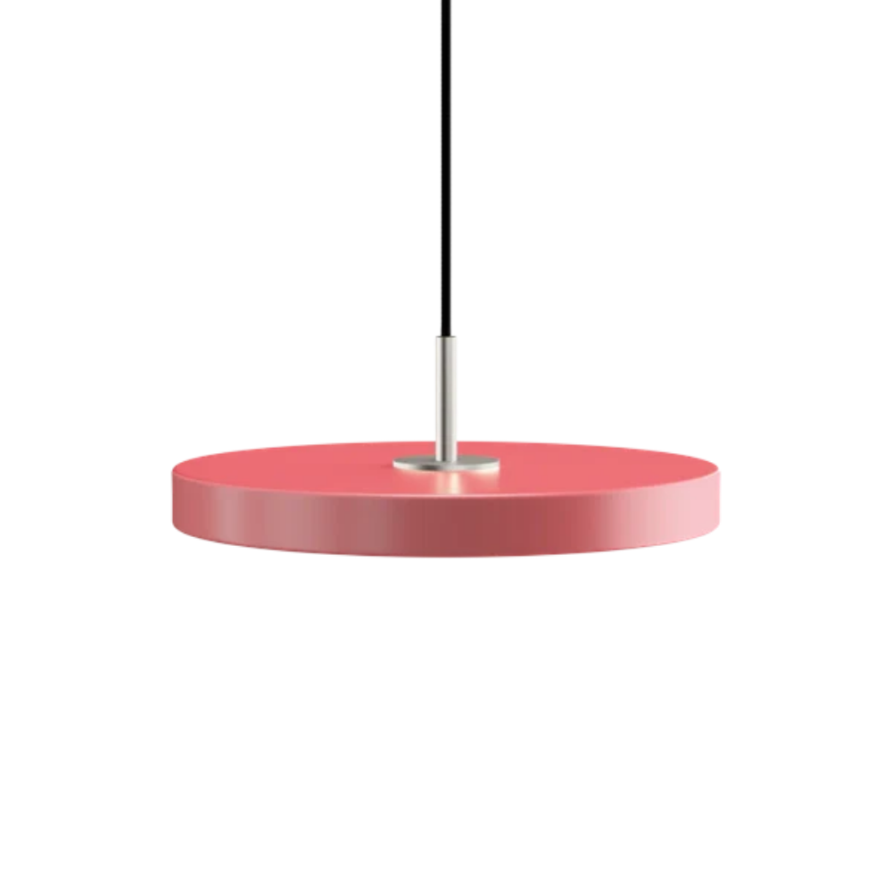 Asteria Mini Nuance Rose - Steel Top 31 x 10,5 cm, 2.7m cordset Pendel