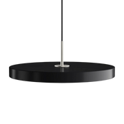 Asteria Plus Medium Black Stål Top Pendel