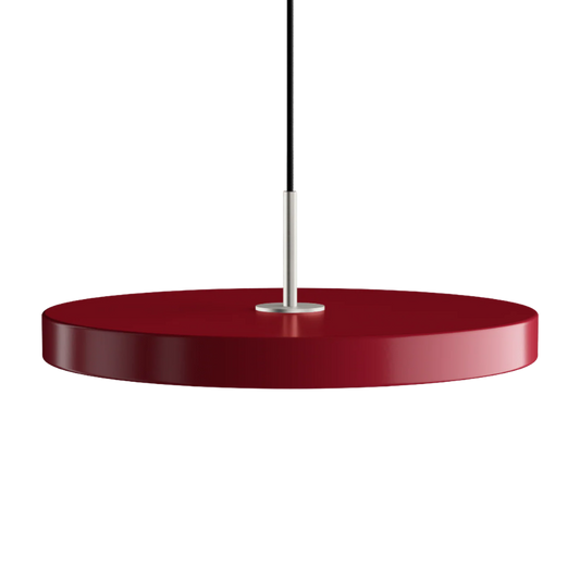 Asteria Plus Medium Ruby red Stål Top Pendel
