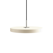 Asteria Plus Mini Pearl White Stål Top Pendel