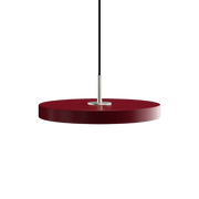 Asteria Plus Mini Ruby red Stål Top Pendel