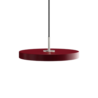 Asteria Plus Mini Ruby red Stål Top Pendel