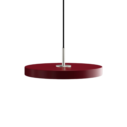 Asteria Plus Mini Ruby red Stål Top Pendel