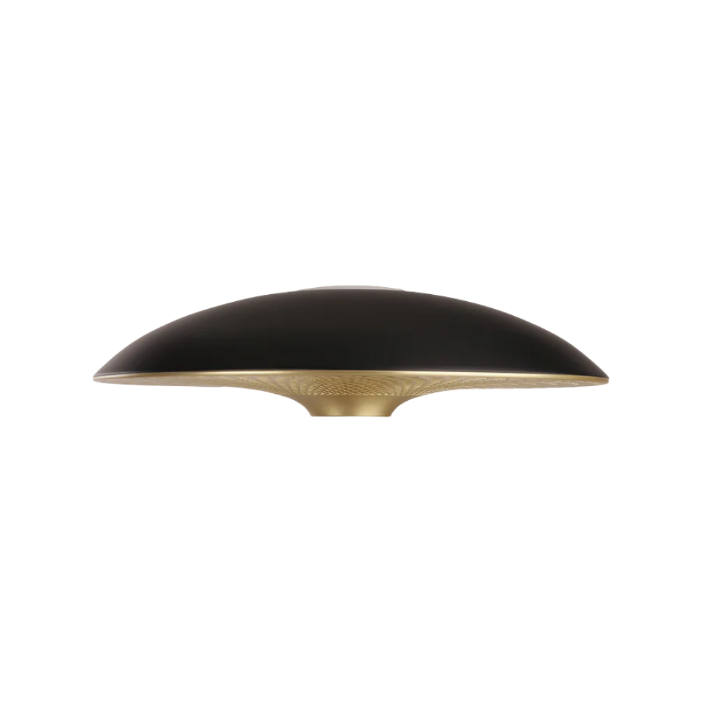 Umage Manta Ray lampeskærm - Black & Brass Lampeskærm