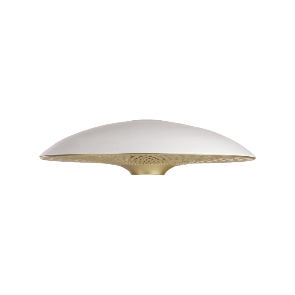 Umage Manta Ray lampeskærm - White & Brass Lampeskærm