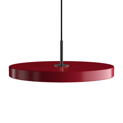 Asteria Plus Medium Ruby red Sort Top Pendel