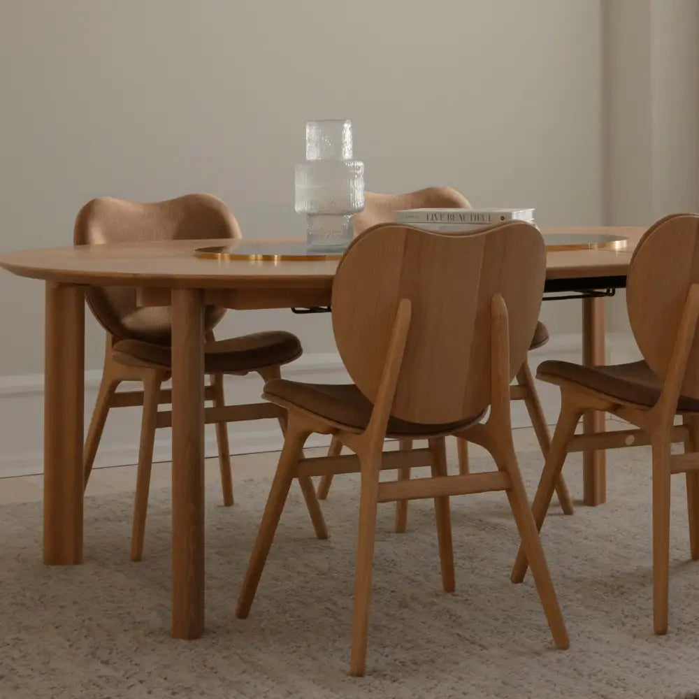 UMAGE Comfort Circle spisebord med udtræk