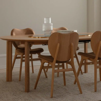 UMAGE Comfort Circle spisebord med udtræk