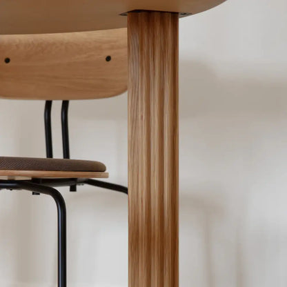 UMAGE Comfort Circle spisebord med udtræk