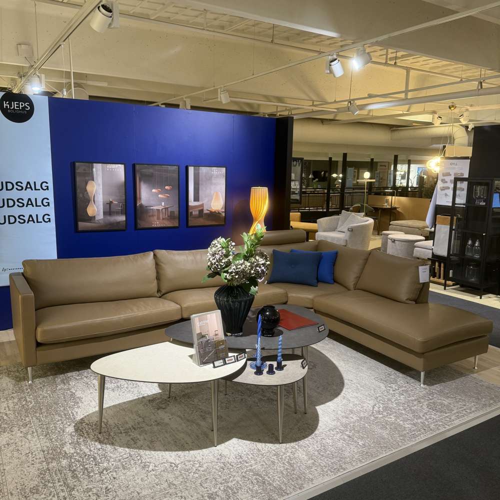 Top-line Verona Hjørnesofa M/pufafslutning