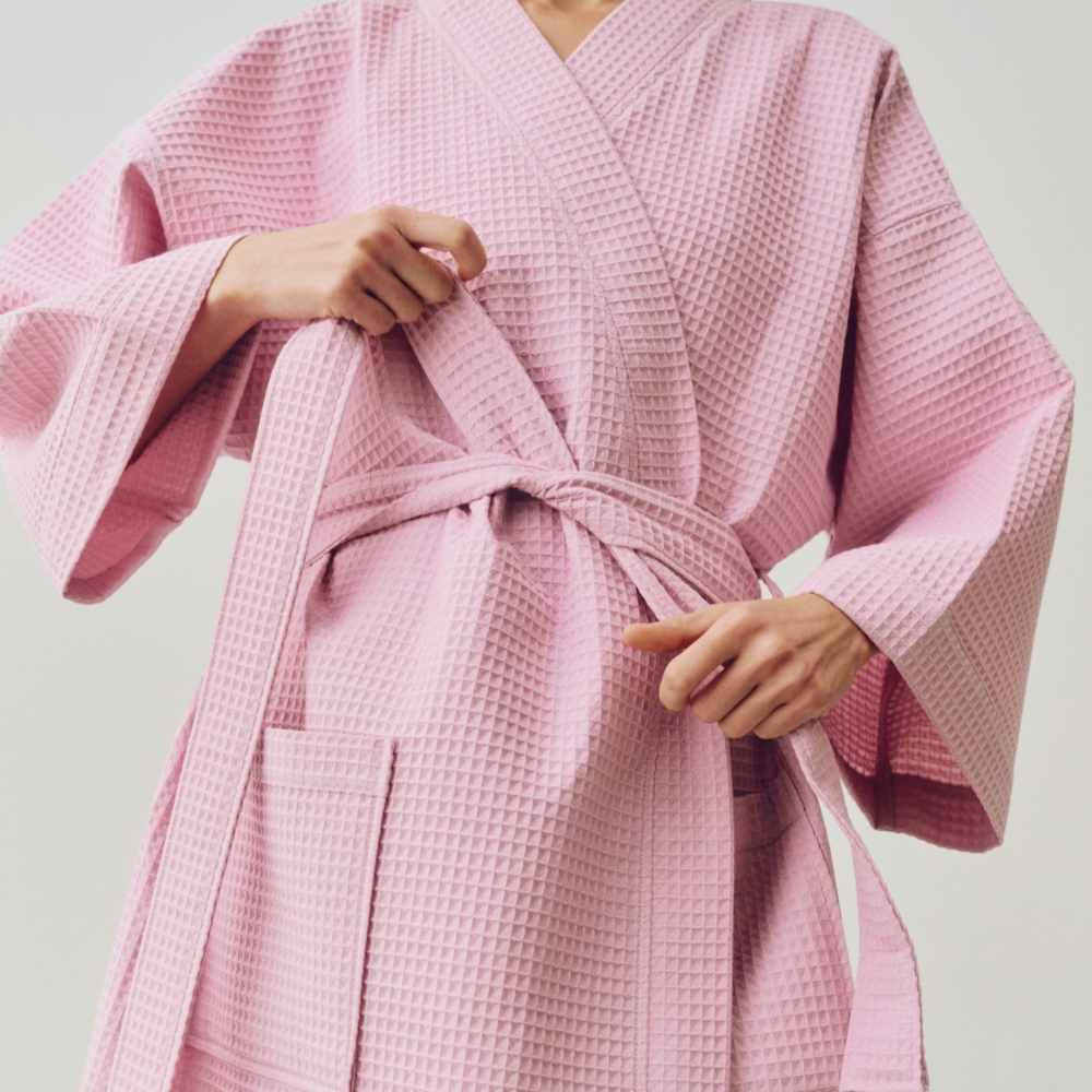 Hay Waffle Badekåbe, Cool Pink